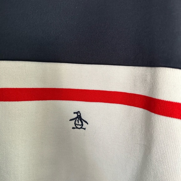 Original Penguin track jacket fits like XXL - Picture 2 of 5